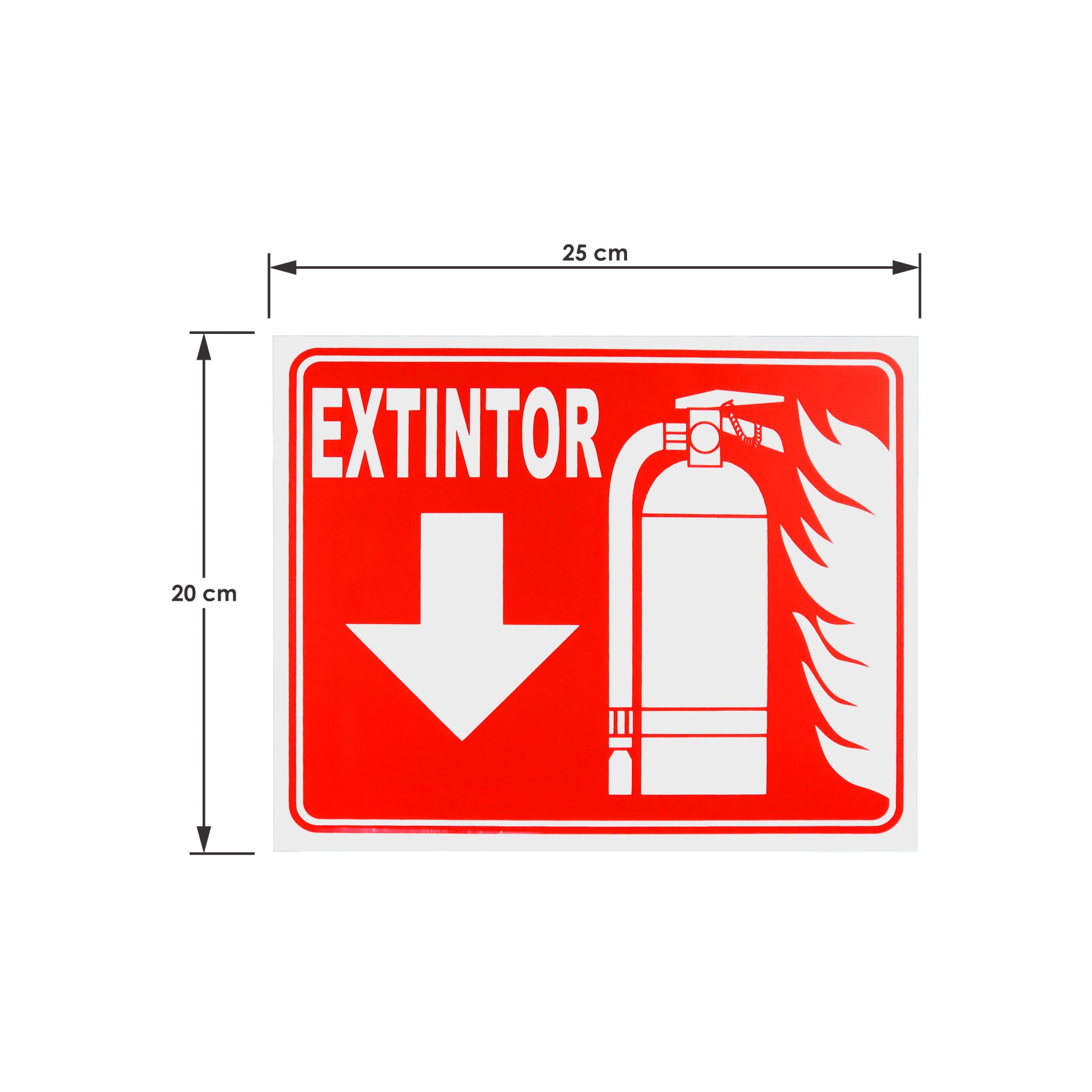 Señalamiento de Extintor 20x25 cm - Image 3