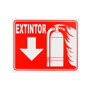 Señalamiento de Extintor 20x25 cm