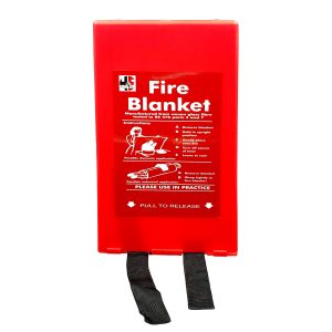 Blanket fire 1.8x1.8 Flat PVC case