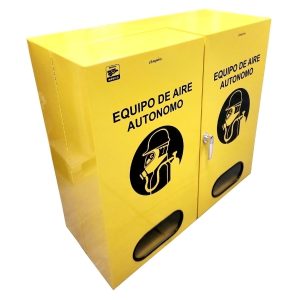 Gabinete para 2 equipos de aire autónomo