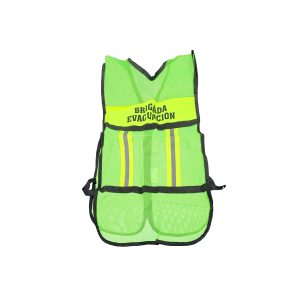 Chaleco de malla c/refl s/texto Verde
