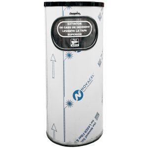 Portaextintor 15 y 20 lbs co2 cilindro
