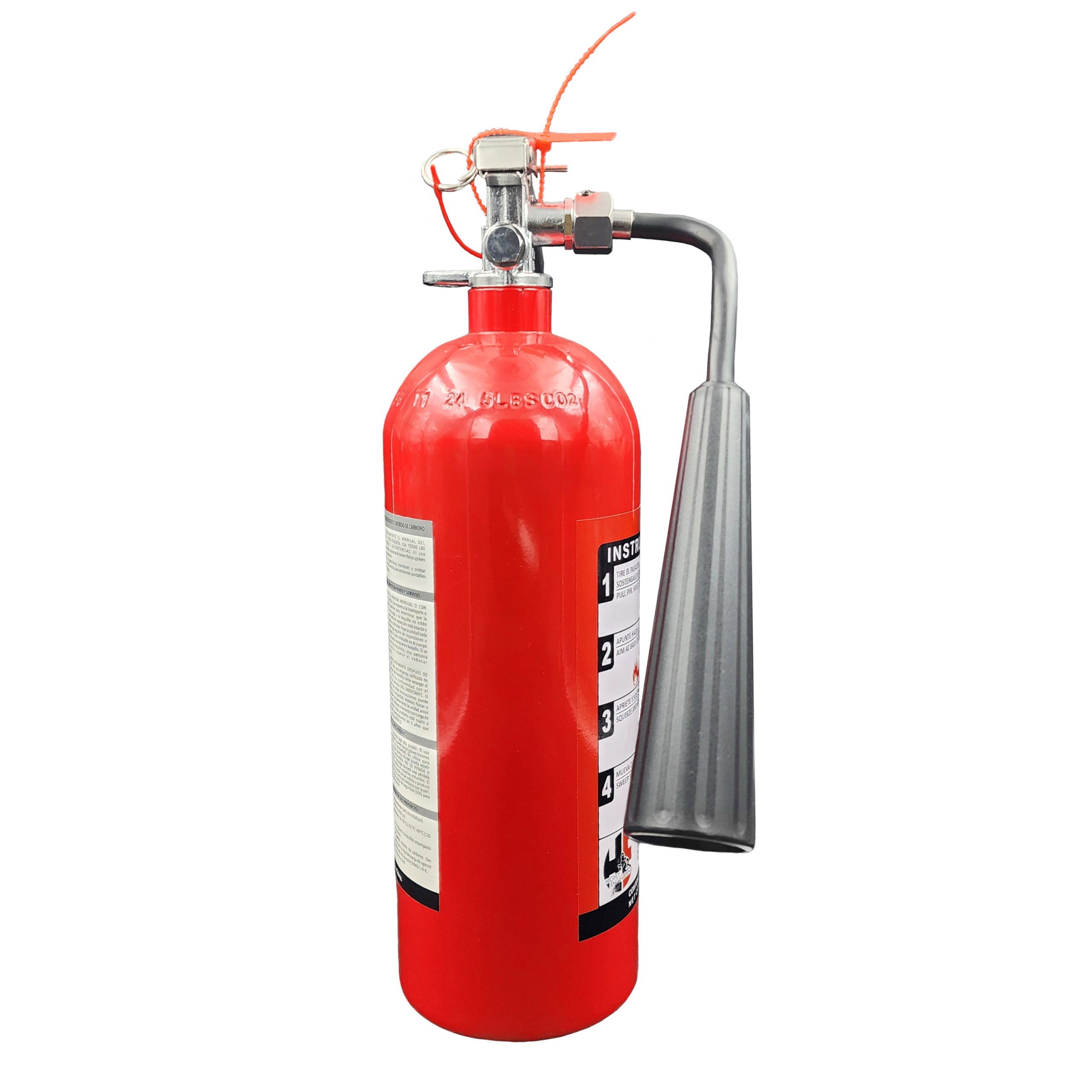 Extintor de CO₂ de 5 lbs HE - Image 3