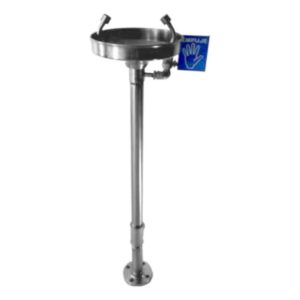 Lavaojos columna Acero inox 2 roc