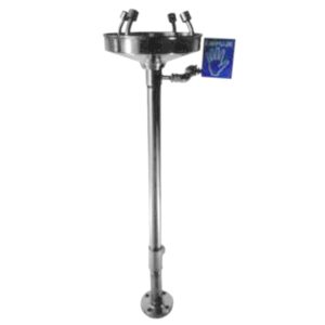 Lavaojos columna Acero inox 4 roc