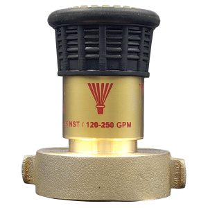 Chiflón tres pasos 2.5" NST 120 galones por minuto